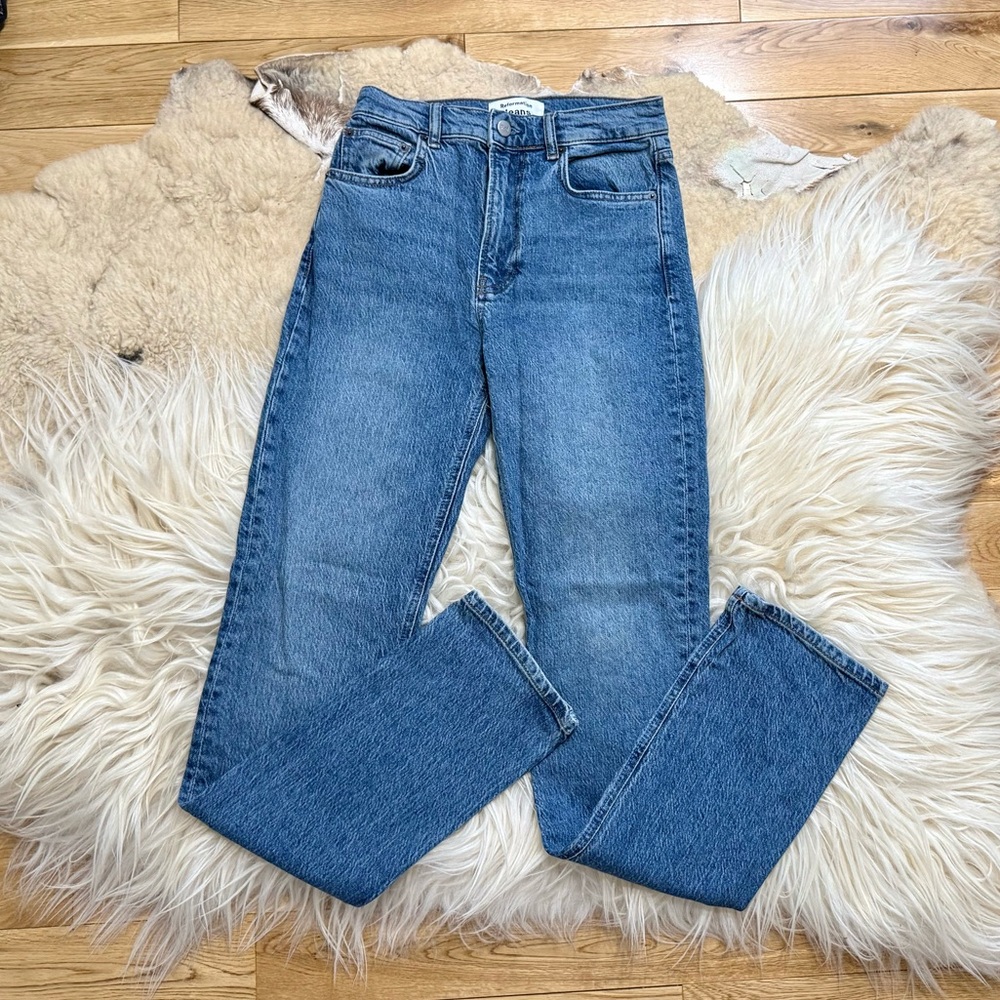 Reformation Lisa High Rise Straight Jeans